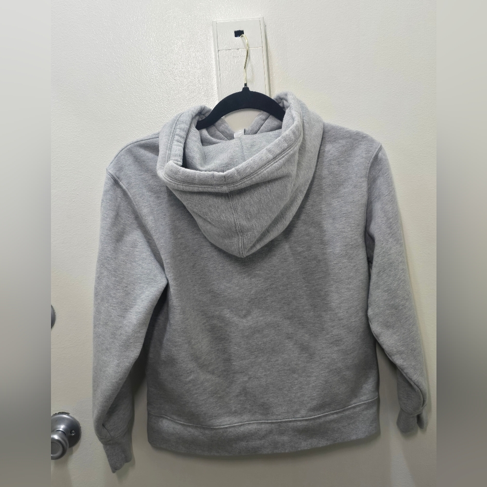 Athleta Light Gray Women's Hoodie - Picture 2 of 8